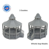 WSM N6009 - N Scale - 2 Gazebos